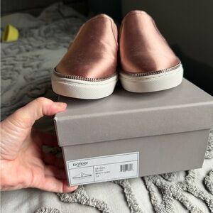 Botkier Women's Rose Gold Slip-On Mules NEW